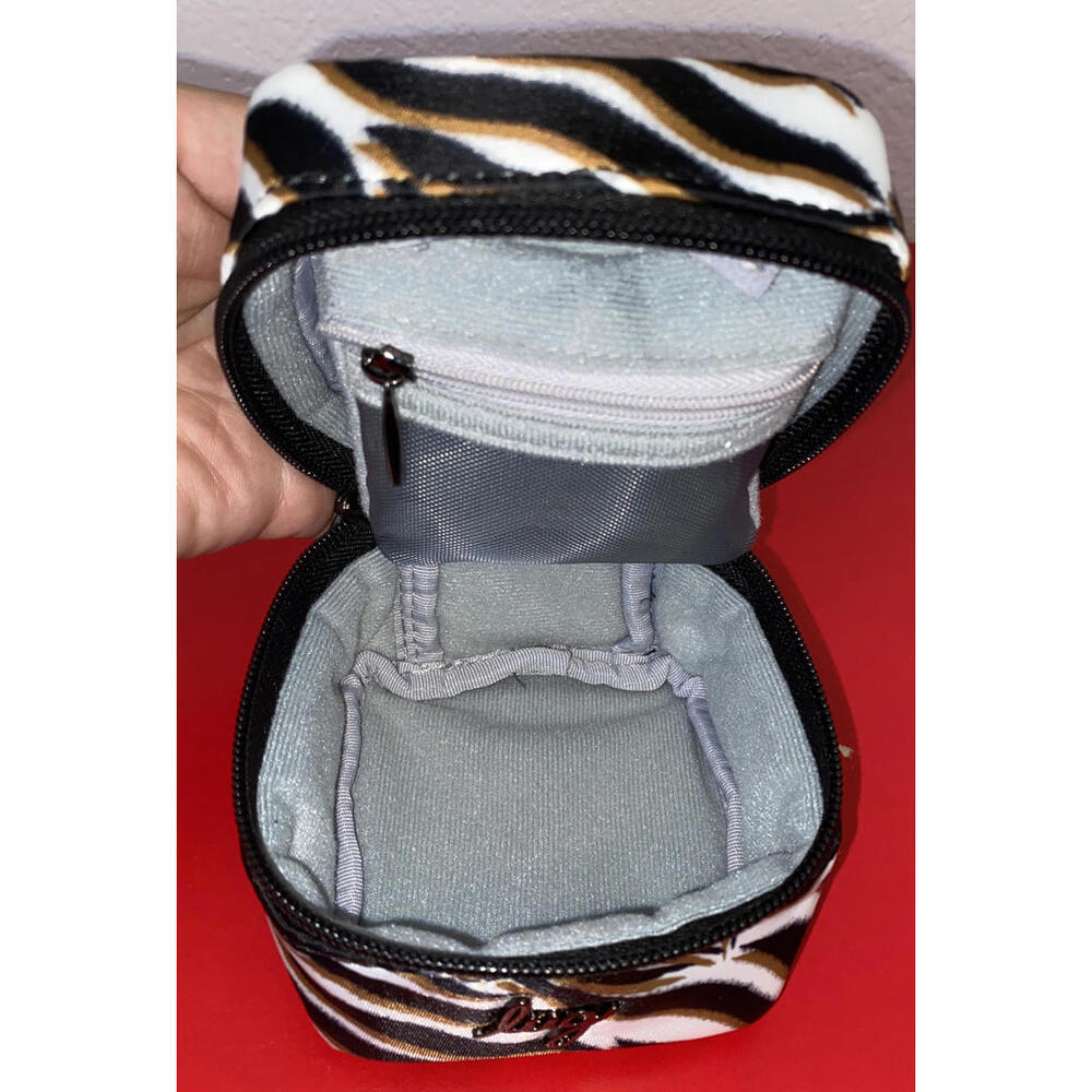 Lug Mini Jewelry Case Mini Swizzle Zebra Sand - Picture 7 of 9